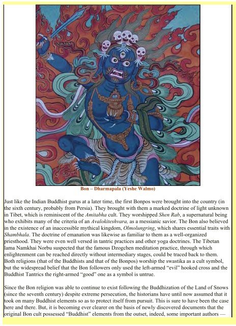 Kritik am Buch „The Shadow Of The Dalai Lama ... - Neues von Shi De