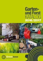 Greenbase Garten- u. Forstkatalog 2017