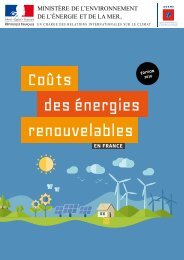 Coûts des énergies renouvelables