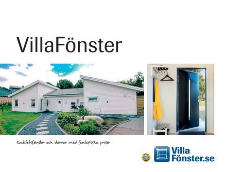 VillaFönster katalog