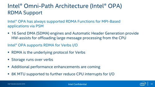 Intel® Scalable System Framework