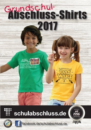 Abschluss Shirts für Grundschüler