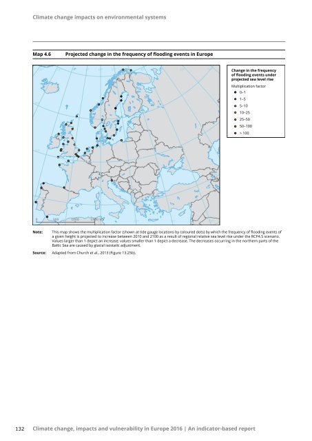 Climate change impacts and vulnerability in Europe 2016