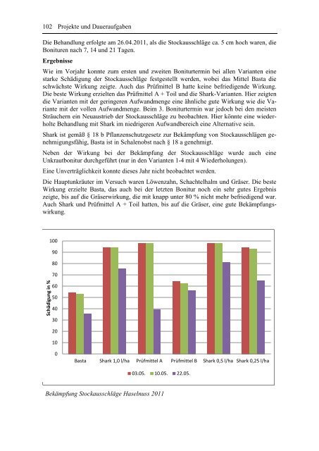 Jahresbericht 2011 - Bayerische Landesanstalt für Landwirtschaft ...