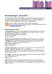 Biblio_Neuerwerbungen_Januar_2017
