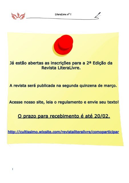 Revista LiteraLivre