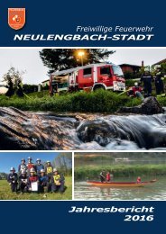 Jahresbericht 2016 der Freiwilligen Feuerwehr Neulengbach-Stadt