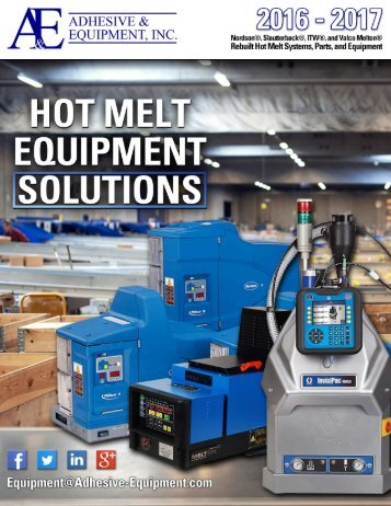 Adhesive & Equipment Hot Melt Catalog