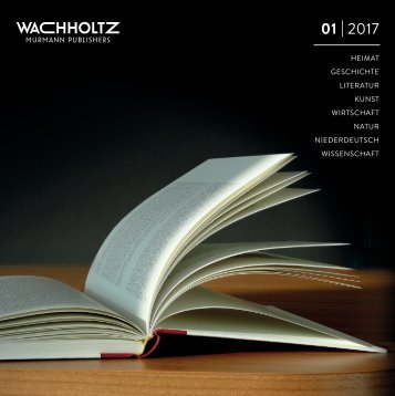 Wachholtz Verlag Verlagsprogramm 01/2017