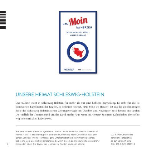 Wachholtz Verlag Verlagsprogramm 01/2017