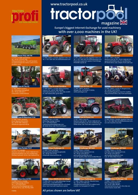 magazine www.tractorpool.co.uk - traktorpool-Magazin