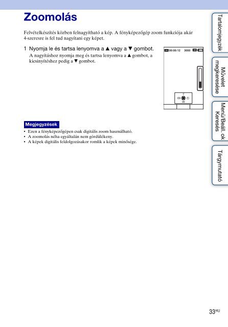 Sony MHS-FS1K - MHS-FS1K Istruzioni per l'uso Ungherese