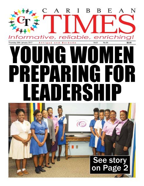 Caribbean Times 84th Issue - Thursday 26th January 2017