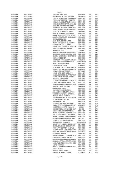 ANEXO IV DO EDITAL Nº 78/2001 - GS/SEED Página 1 de 749 - NRE