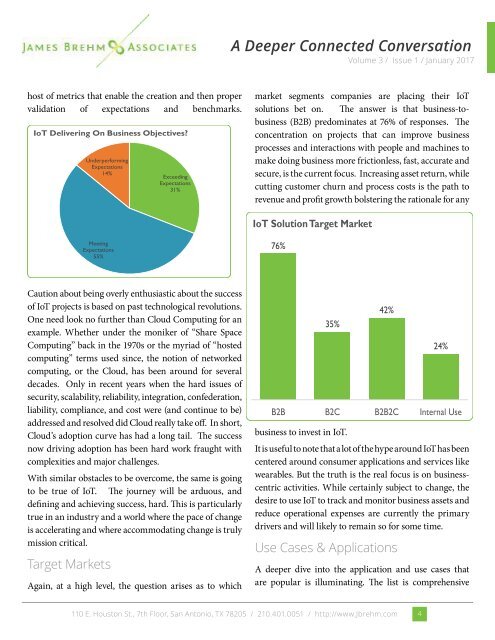 IoT State of the Industry Survey 2017