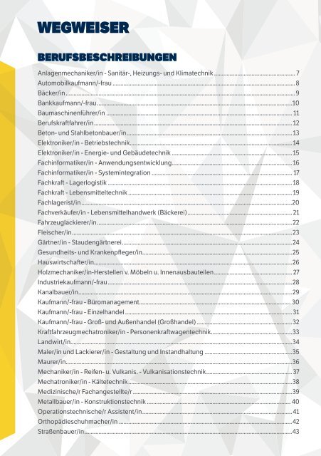 AUSBILDUNGSPLÄTZE - FERTIG - LOS | Kreis Borken, Kreis Coesfeld | Ausgabe 2017/18