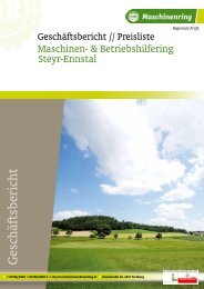 Geschäftsbericht - Maschinenring