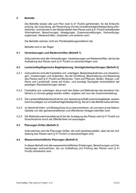 38 FlurbG - Ministerium für Infrastruktur und Landwirtschaft