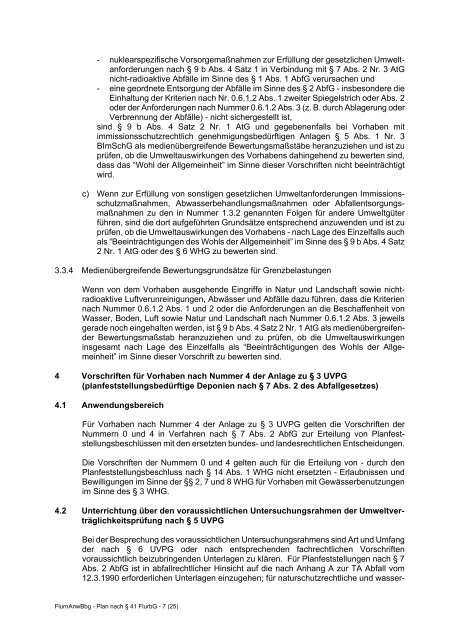 38 FlurbG - Ministerium für Infrastruktur und Landwirtschaft