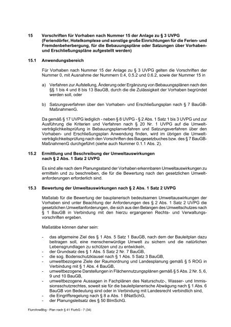 38 FlurbG - Ministerium für Infrastruktur und Landwirtschaft