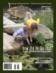 Summer 2016 | Free Edition | Unschooling