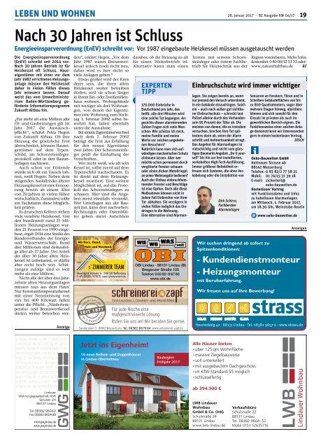 28.01.2017 Lindauer Bürgerzeitung