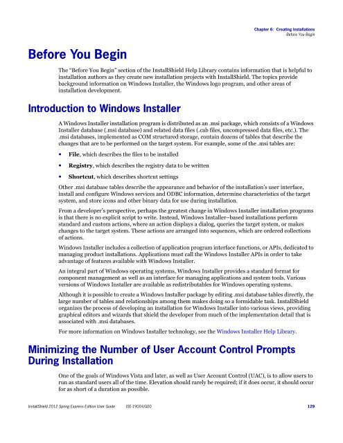 InstallShield 2012 Spring Express Edition User Guide