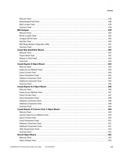 InstallShield 2012 Spring Express Edition User Guide