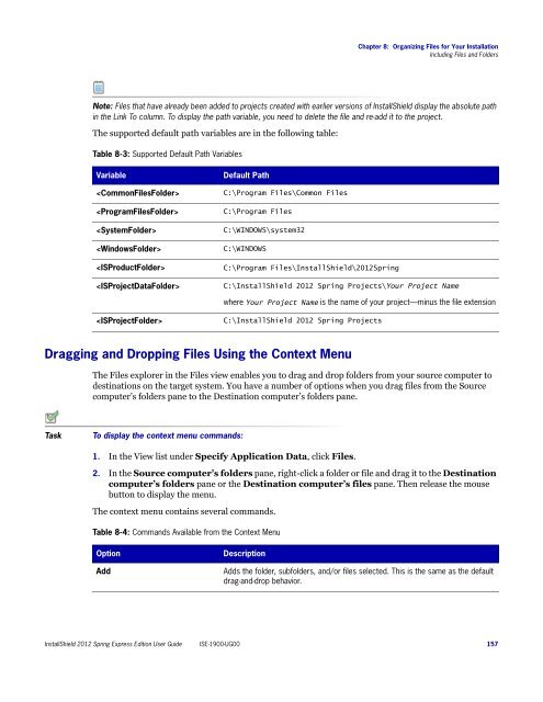 InstallShield 2012 Spring Express Edition User Guide