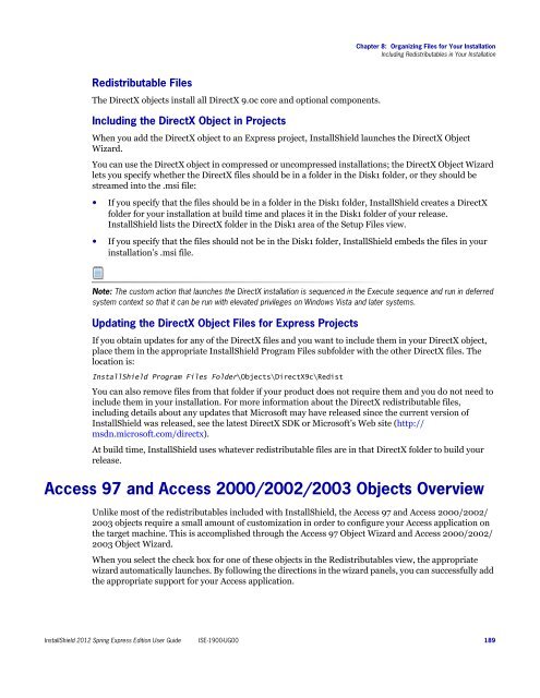 InstallShield 2012 Spring Express Edition User Guide