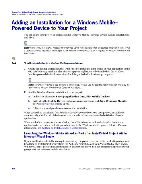 InstallShield 2012 Spring Express Edition User Guide