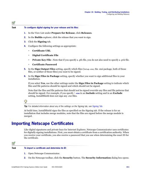 InstallShield 2012 Spring Express Edition User Guide