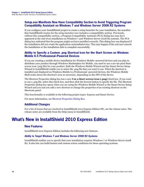 InstallShield 2012 Spring Express Edition User Guide