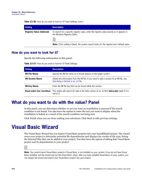 InstallShield 2012 Spring Express Edition User Guide