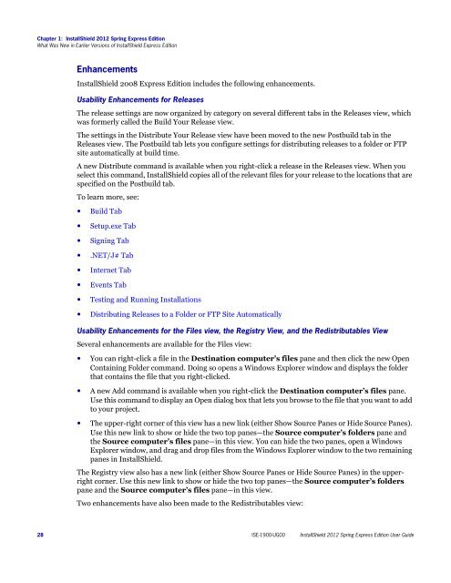 InstallShield 2012 Spring Express Edition User Guide