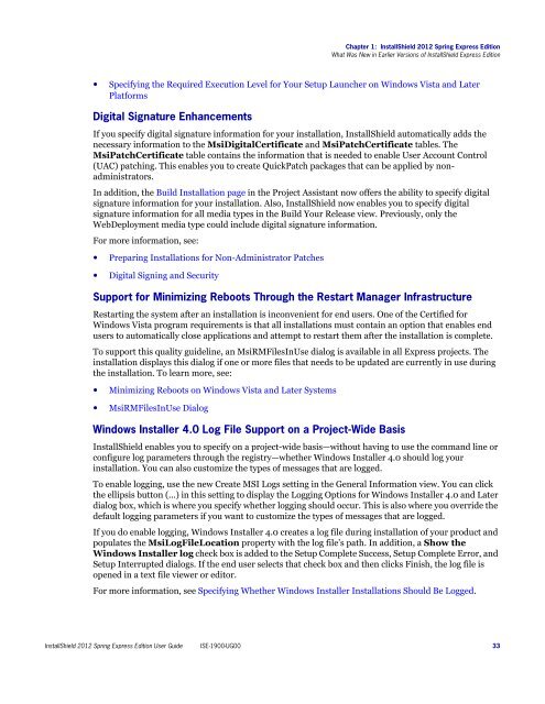 InstallShield 2012 Spring Express Edition User Guide