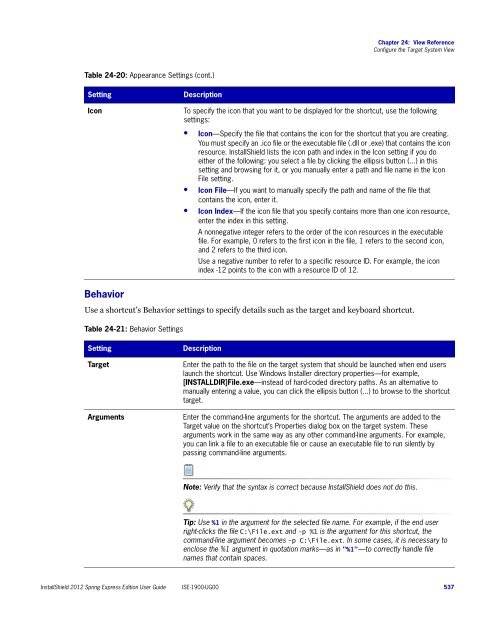 InstallShield 2012 Spring Express Edition User Guide