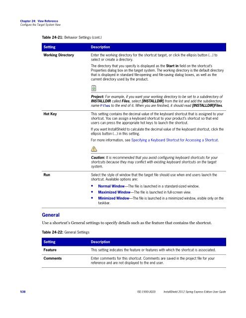 InstallShield 2012 Spring Express Edition User Guide