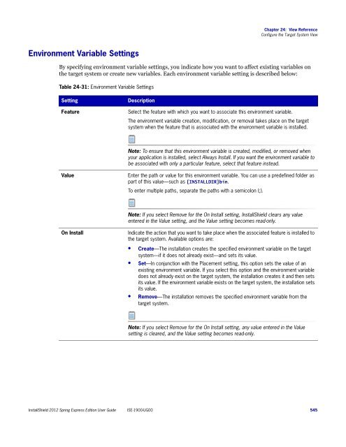 InstallShield 2012 Spring Express Edition User Guide