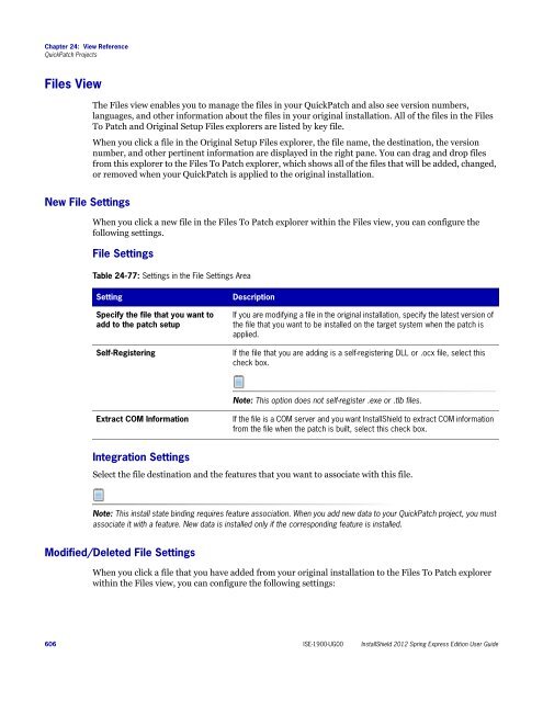 InstallShield 2012 Spring Express Edition User Guide