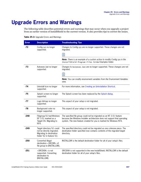 InstallShield 2012 Spring Express Edition User Guide