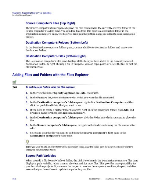 InstallShield 2012 Express Edition User Guide - Knowledge Base ...