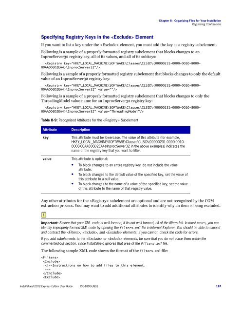 InstallShield 2012 Express Edition User Guide - Knowledge Base ...