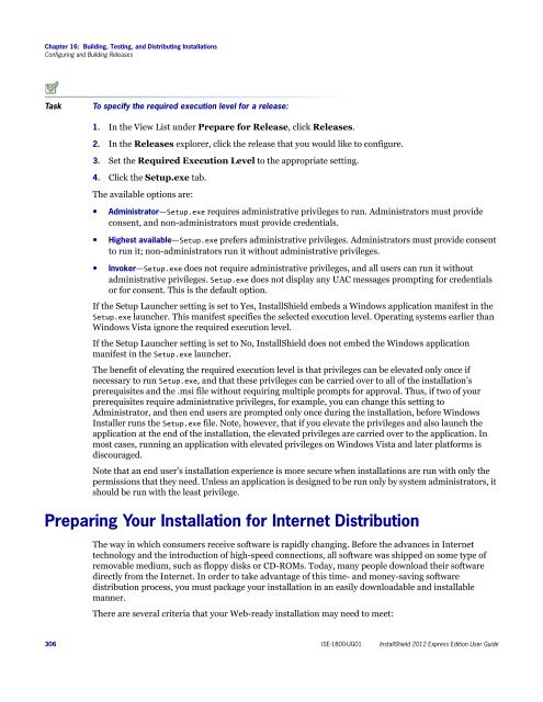 InstallShield 2012 Express Edition User Guide - Knowledge Base ...