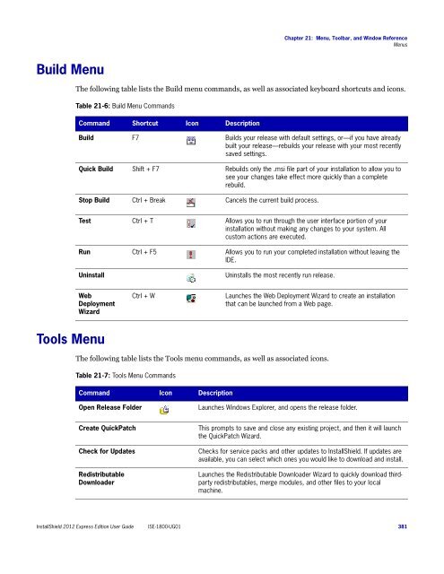 InstallShield 2012 Express Edition User Guide - Knowledge Base ...