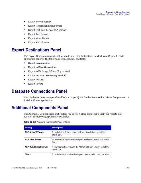 InstallShield 2012 Express Edition User Guide - Knowledge Base ...