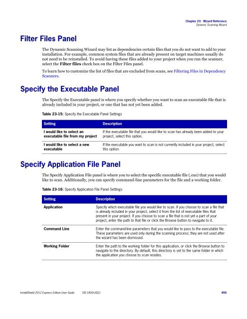 InstallShield 2012 Express Edition User Guide - Knowledge Base ...