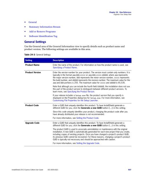 InstallShield 2012 Express Edition User Guide - Knowledge Base ...