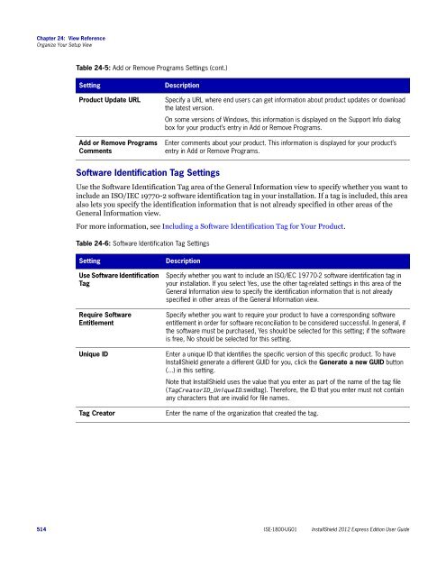 InstallShield 2012 Express Edition User Guide - Knowledge Base ...