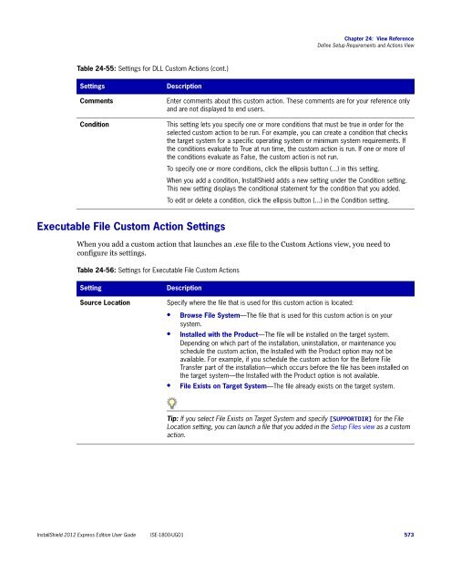 InstallShield 2012 Express Edition User Guide - Knowledge Base ...